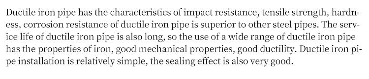 China Supplier Best Price K7 K8 K9 1/6 2 Inch Ductile Steel Pipework Cast Iron Pipelines Underground Pipes Pricel 1/6 2 Inch Round