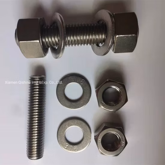 18-8 304 316 Rundbogen-Bügel aus Edelstahl, Grobgewinde, Zinkplatten-Bügel, DIN3570, feuerverzinkter U-Bolzen-Befestiger